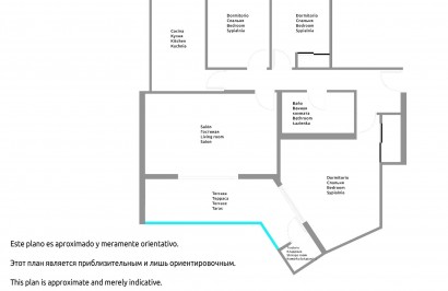 Resale - Apartment / Flat - Torrevieja - La Mata pueblo