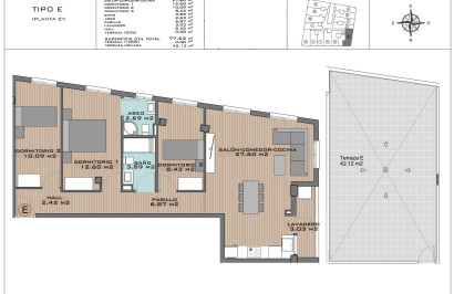 Nieuwbouw Woningen - Appartement / Flat - Algorfa - Pueblo