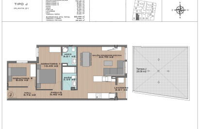 New Build - Apartment / Flat - Algorfa - Pueblo