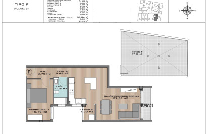 Nieuwbouw Woningen - Appartement / Flat - Algorfa - Pueblo