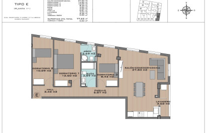 Nieuwbouw Woningen - Appartement / Flat - Algorfa - Pueblo