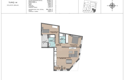 New Build - Apartment / Flat - Algorfa - Pueblo