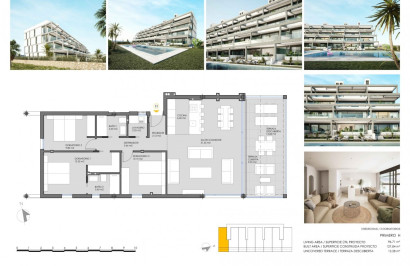 New Build - Apartment / Flat - Cartagena - Mar De Cristal