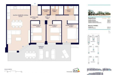 Obra nueva - Apartamento / Piso - Almerimar - 1ª Linea De Playa