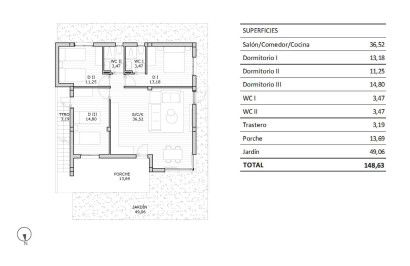 Nouvelle construction - Bungalow - San Miguel de Salinas - Pueblo