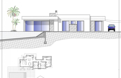 Obra nueva - Villa independiente - Calpe - Pla Roig