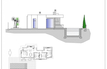 Obra nueva - Villa independiente - Calpe - Pla Roig