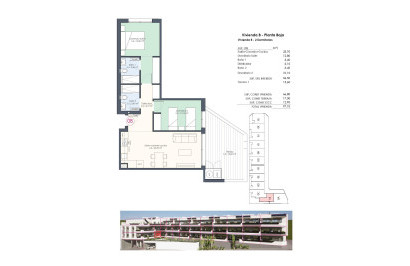 Nieuwbouw Woningen - Appartement / Flat - Benijofar - Pueblo