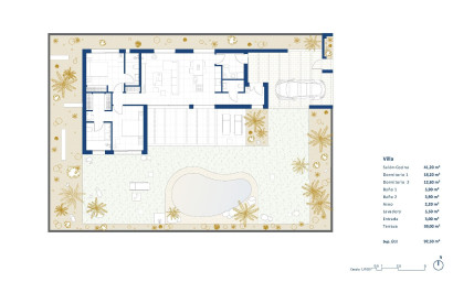 Obra nueva - Villa independiente - Banos y Mendigo - Altaona Golf And Country Village