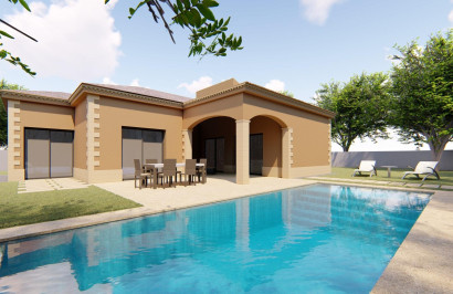 Nouvelle construction - Villa Individuelle - Pinoso - Campo