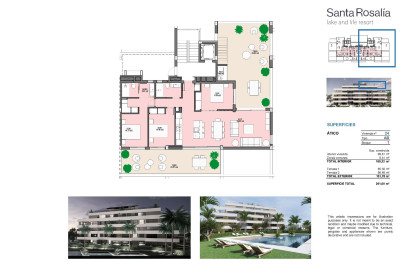 Nieuwbouw Woningen - Appartement / Flat - Torre Pacheco - Santa Rosalia Lake And Life Resort