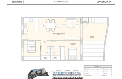 Obra nueva - Apartamento / Piso - Finestrat - Golf Piug Campana