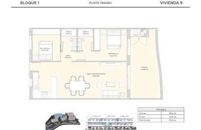 Obra nueva - Apartamento / Piso - Finestrat - Golf Piug Campana