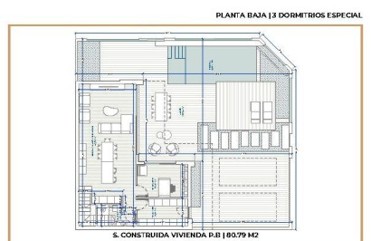 Obra nueva - Villa independiente - Torre Pacheco - Roldán