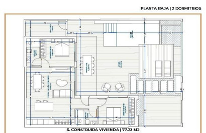 Nouvelle construction - Villa Individuelle - Torre Pacheco - Roldán