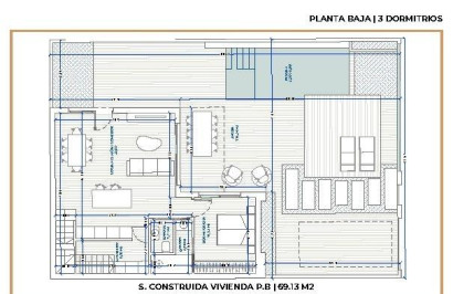 Nieuwbouw Woningen - Vrijstaande villa - Torre Pacheco - Roldán