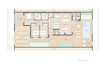 Nieuwbouw Woningen - Vrijstaande villa - San Juan de los Terreros - Las Mimosas