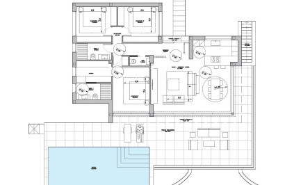 Obra nueva - Villa independiente - Orihuela - Las Colinas Golf