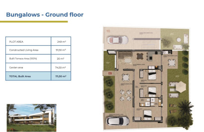 Nieuwbouw Woningen - Bungalow - Orihuela Costa - Punta Prima