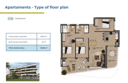 New Build - Apartment / Flat - Orihuela Costa - Punta Prima