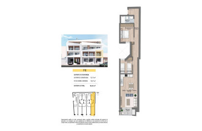 Obra nueva - Apartamento / Piso - Torrevieja - Playa del Cura