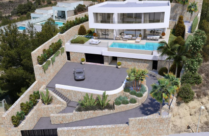 Obra nueva - Villa independiente - Calpe - Empedrola