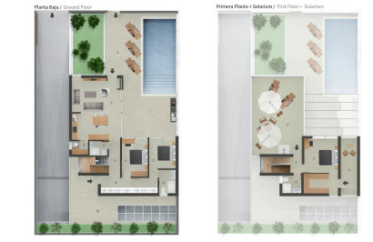 Nieuwbouw Woningen - Vrijstaande villa - Los Belones - pueblo