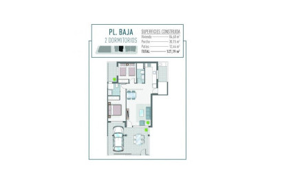 Nieuwbouw Woningen - Bungalow - Pilar de la Horadada - La Rambla