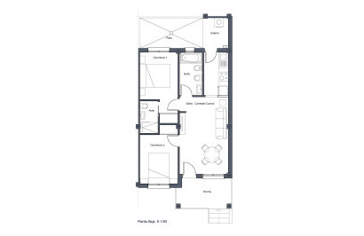 Nieuwbouw Woningen - Bungalow - Castalla - Castalla Internacional