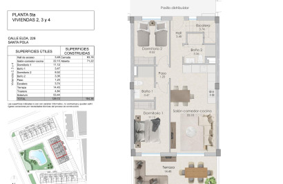 New Build - Apartment / Flat - Santa Pola - Tamarit