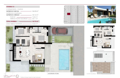 Obra nueva - Villa independiente - Ciudad Quesada - Lo Marabú