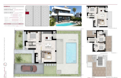 Obra nueva - Villa independiente - Ciudad Quesada - Lo Marabú