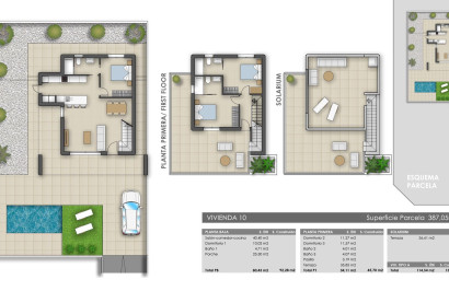 Nieuwbouw Woningen - Vrijstaande villa - Pilar de la Horadada - Polideportivo