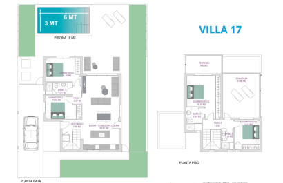 Obra nueva - Villa independiente - San Javier - Roda Golf