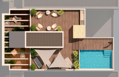 New Build - Apartment / Flat - Torrevieja - Playa del Acequión