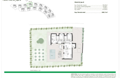Obra nueva - Villa independiente - Fuente Álamo - Hacienda del Alamo