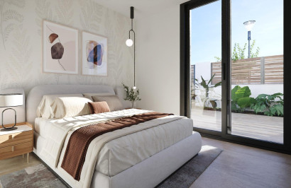 Obra nueva - Villa independiente - Fuente Álamo - Hacienda del Alamo