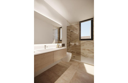 Obra nueva - Villa independiente - Fuente Álamo - Hacienda del Alamo