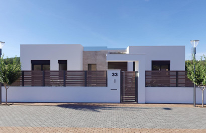 Obra nueva - Villa independiente - Fuente Álamo - Hacienda del Alamo