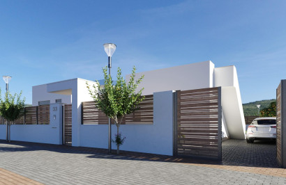 Obra nueva - Villa independiente - Fuente Álamo - Hacienda del Alamo