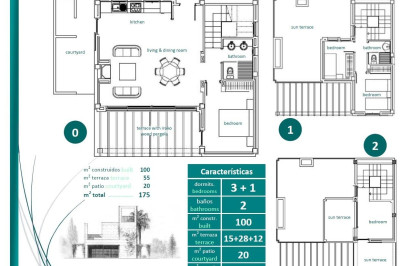 Nieuwbouw Woningen - Vrijstaande villa - Sucina - Peraleja Golf
