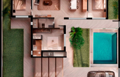 Nieuwbouw Woningen - Vrijstaande villa - Torre Pacheco - Roldán