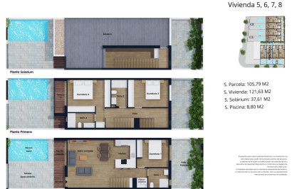 New Build - Town House - Pilar de la Horadada - Lo Monte