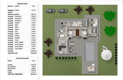 Nieuwbouw Woningen - Vrijstaande villa - Aspe - Poligono 19