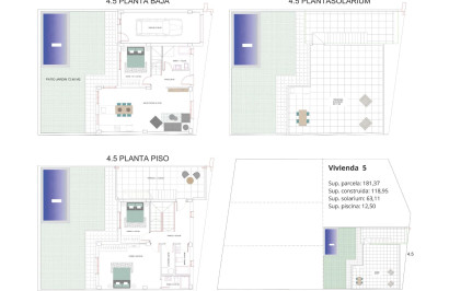 Nieuwbouw Woningen - Vrijstaande villa - Los Belones - pueblo