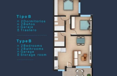 Nieuwbouw Woningen - Appartement / Flat - San Pedro del Pinatar - Los Pinos