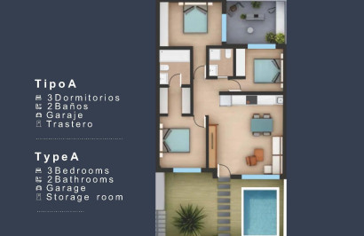 New Build - Apartment / Flat - San Pedro del Pinatar - Los Pinos