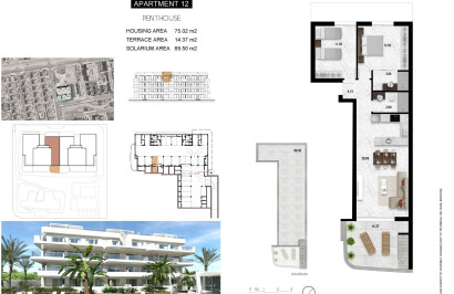 New Build - Apartment / Flat - Orihuela Costa - Lomas de Cabo Roig