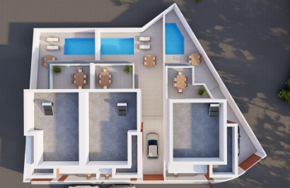 Nieuwbouw Woningen - Vrijstaande villa - Daya Nueva - Pueblo