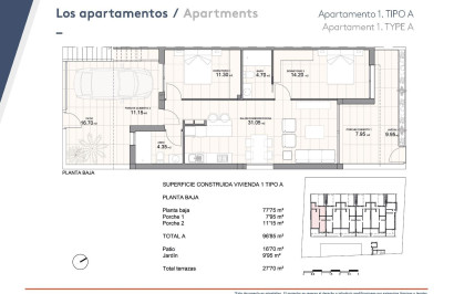 Nieuwbouw Woningen - Appartement / Flat - Pilar de la Horadada - pueblo